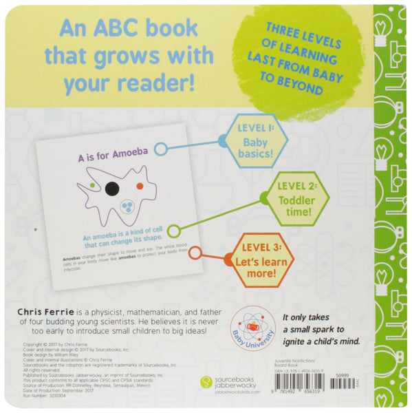Baby University : ABCs of Science - Board Book