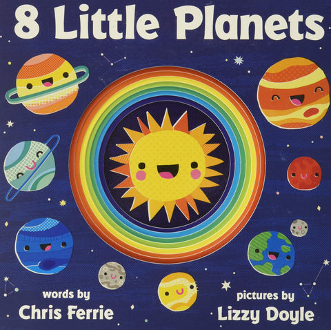 8 Little Planets - Board Book