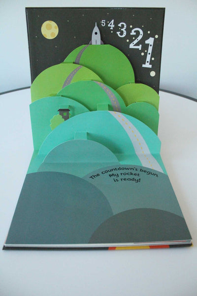 Journey to the Moon: A Pop-Up Lunar Adventure - Hardback
