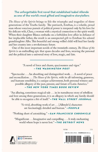 Del Valle # 3 : The House of the Spirits - Paperback