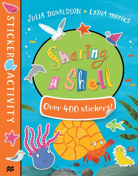 Sharing a Shell Sticker Book - Paperback