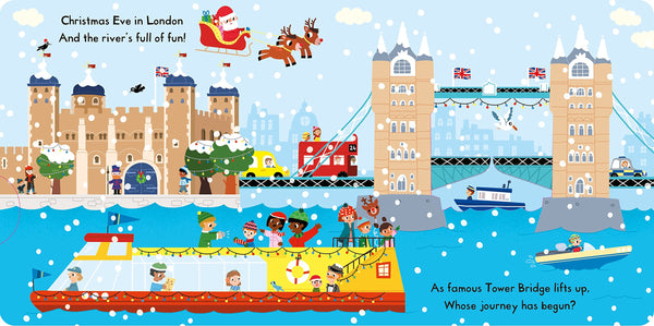 Busy London at Christmas (Busy Books) - Board book