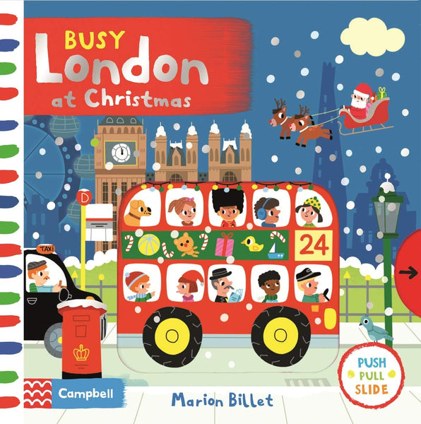 Busy London at Christmas (Busy Books) - Board book