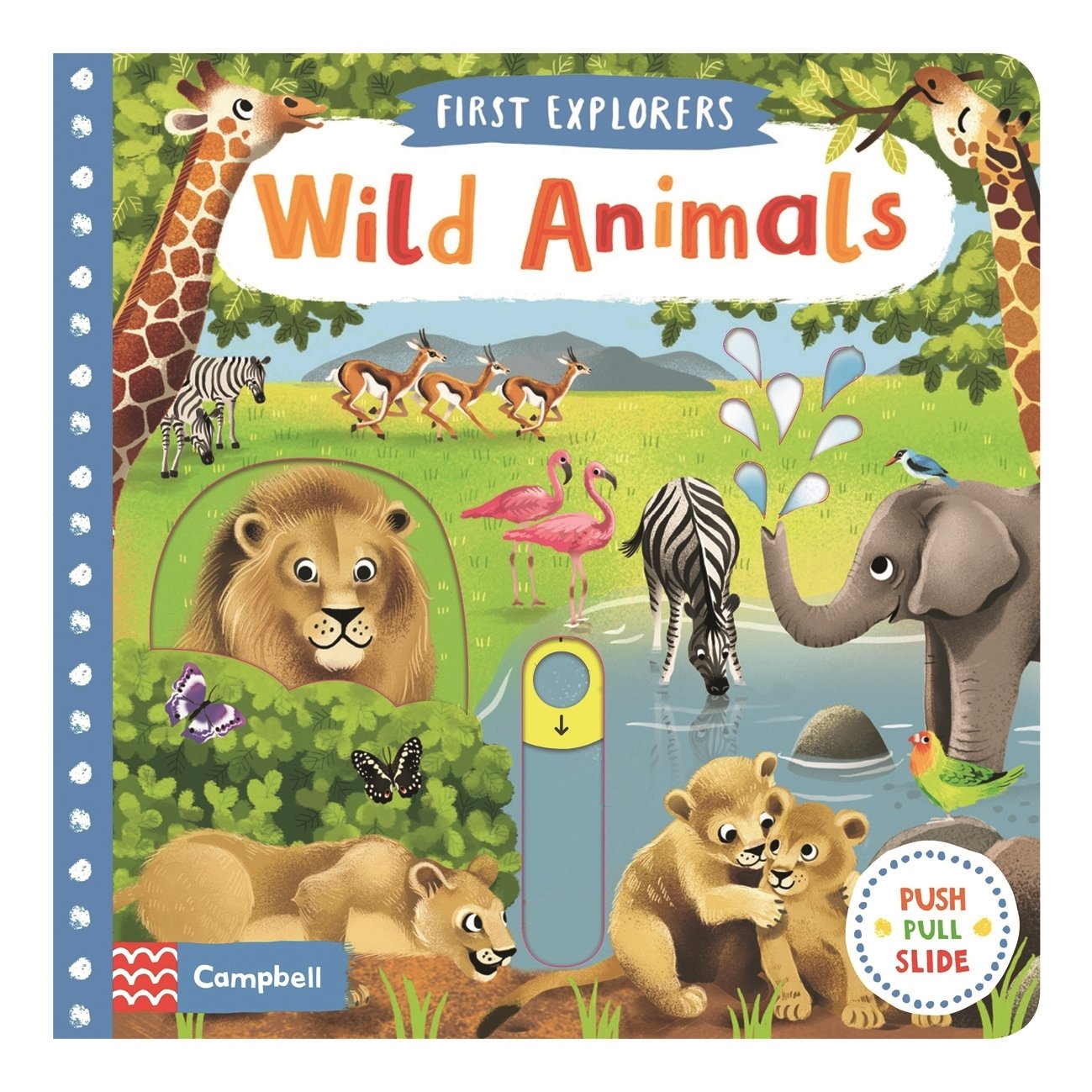 First Explorers : Wild Animals - Board book