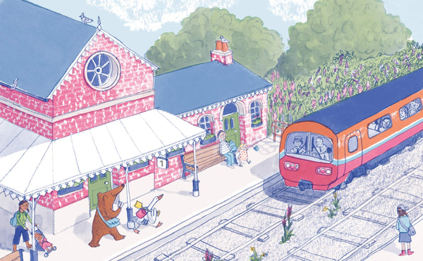 Hamish Takes the Train - Paperback