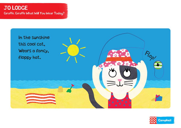 Wiggle and Giggle: Giraffe, Giraffe What Will You Wear Today? - Board Book