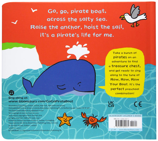 Go, Go, Pirate Boat (New Nursery Rhymes) - Board book