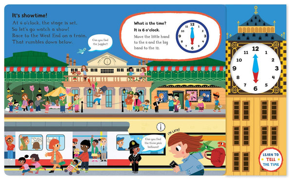 What's the Time in London? - Board Book
