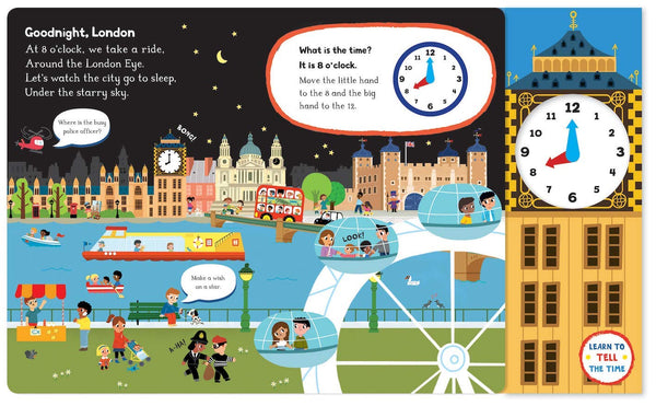 What's the Time in London? - Board Book