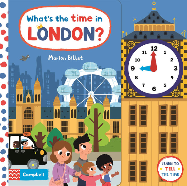 What's the Time in London? - Board Book