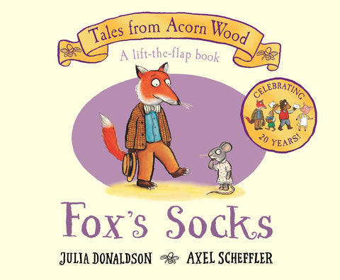Fox's Socks: 20th Anniversary Edition - Board Book - Kool Skool The Bookstore