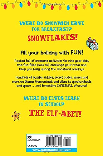 Bumper Book of Christmas Fun for 9 Year Olds - Paperback