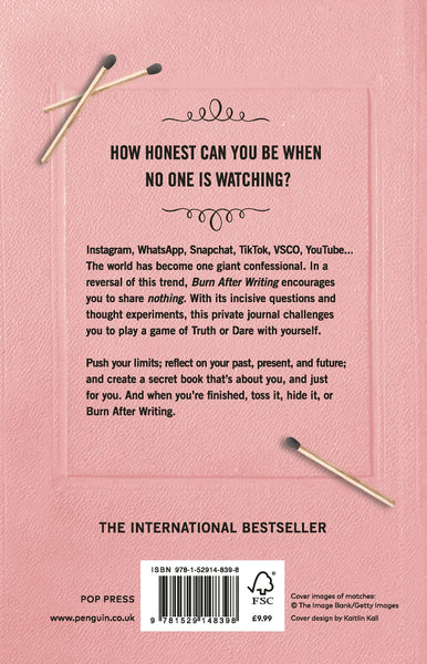Burn After Writing - Paperback