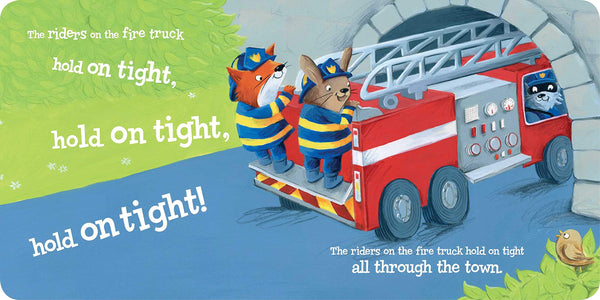 The Wheels on the Fire Truck - Boardbook