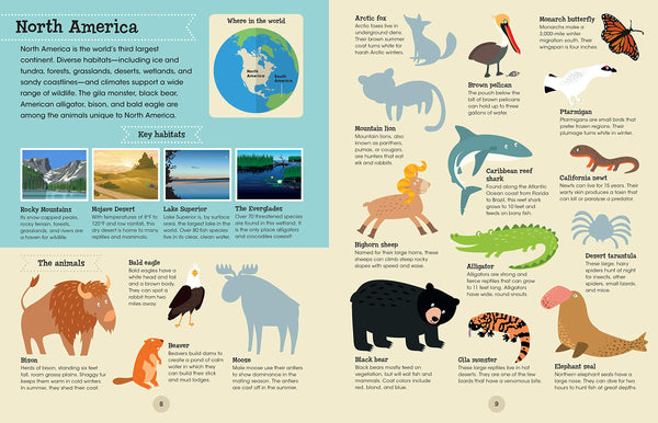 A World of Animals: Learn to draw more than 175 animals from the seven continents! - Paperback