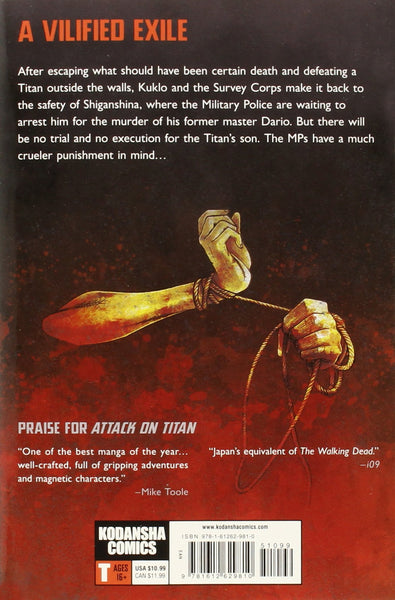 Attack on Titan: Before the Fall 4 (Graphic Novel) - Paperback