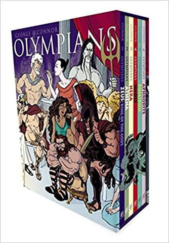 Olympians Boxed Set: Zeus, Athena, Hera, Hades, Poseidon & Aphrodite - Paperback - Kool Skool The Bookstore