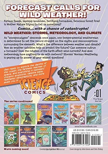 Science Comics: Wild Weather: Storms, Meteorology, and Climate - Paperback