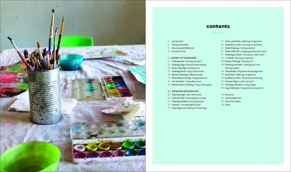 Drawing Workshop for Kids: Process Art Experiences for Building Creativity and Confidence - Paperback