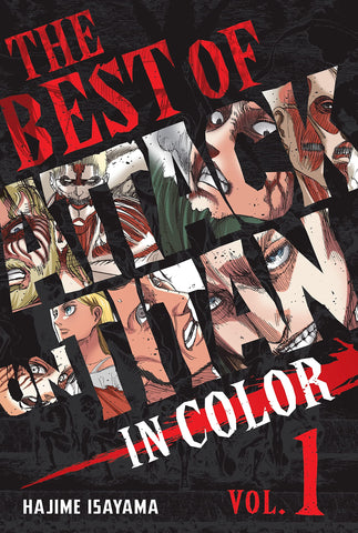 The Best of Attack on Titan: In Color Vol. 1 - Hardback