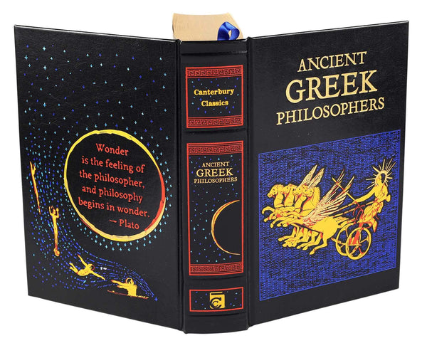 Ancient Greek Philosophers - Leather Bound Hardback