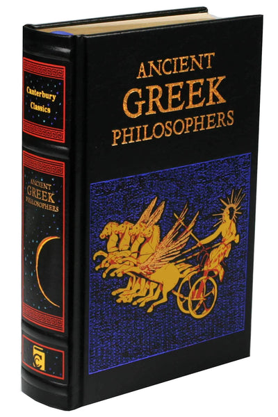 Ancient Greek Philosophers - Leather Bound Hardback