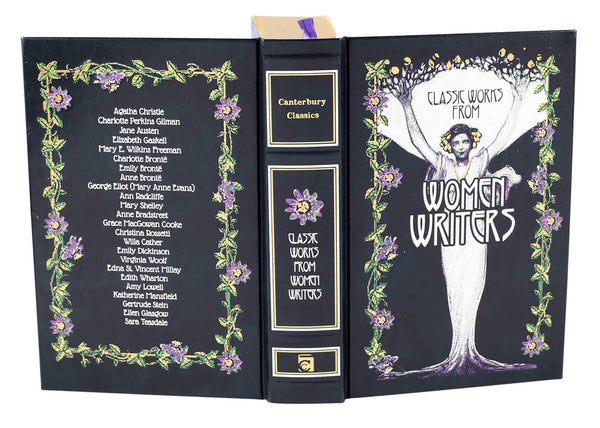 Classic Works from Women Writers - Leather-bound Hardback