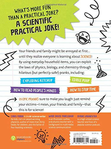 Pranklab : Practical science pranks you and your victim can learn from - Paperback