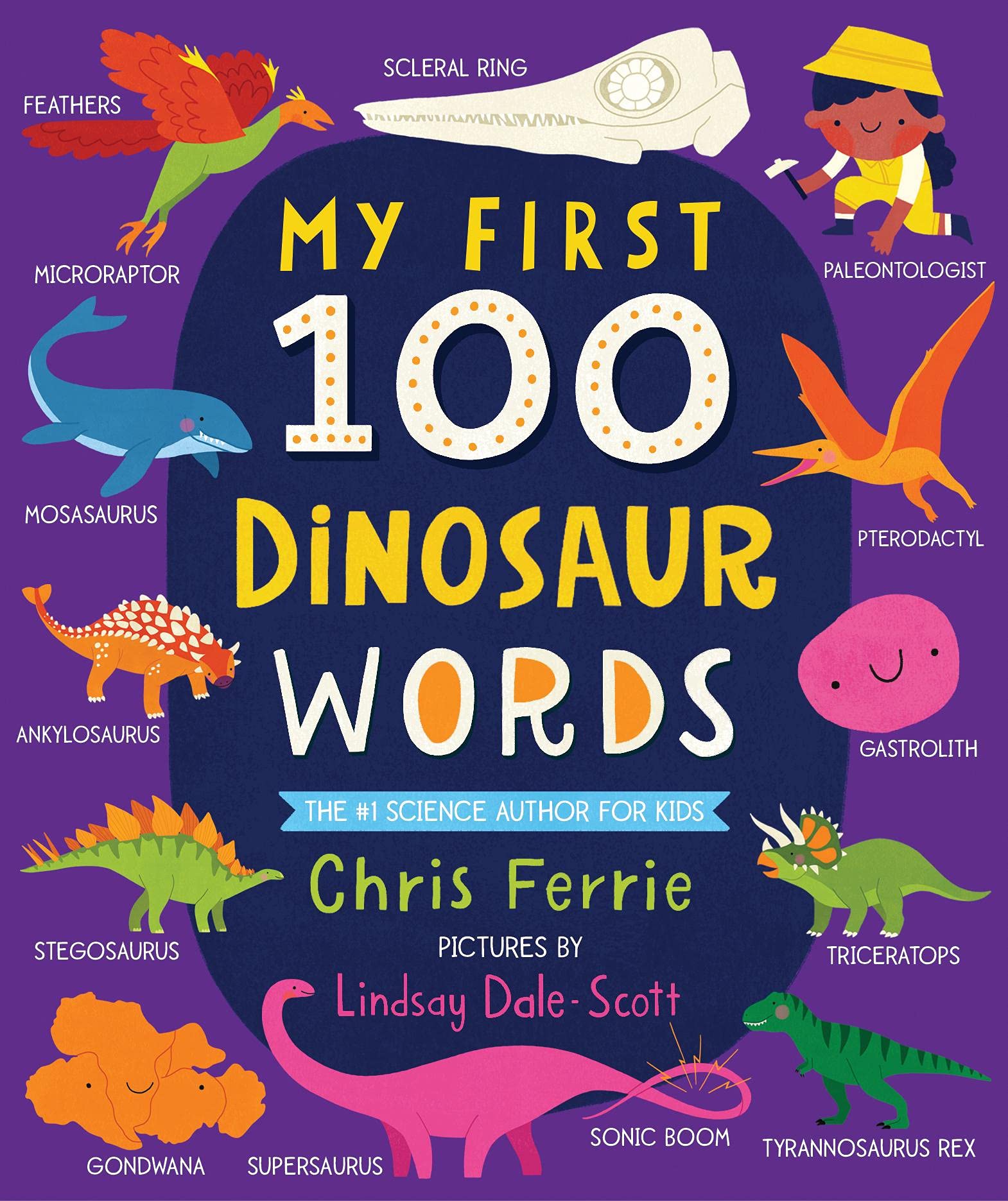 My First 100 Words : Dinosaur - Board Book