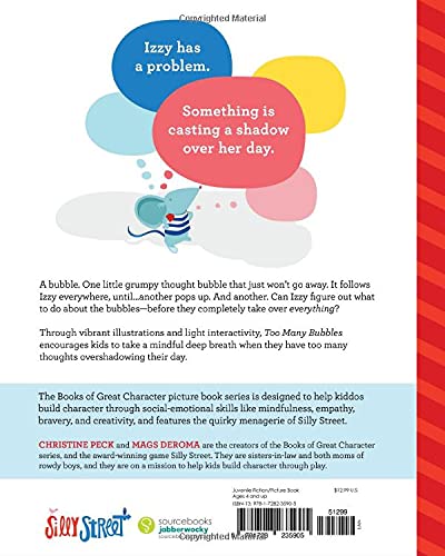 Too Many Bubbles : A Story about Mindfulness - Hardback