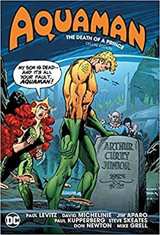 Aquaman : The Death of a Prince Deluxe Edition - Hardback - Kool Skool The Bookstore
