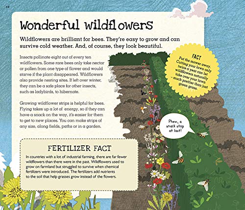 Love Bees : A family guide to help keep bees buzzing : With games, stickers and more - Hardback