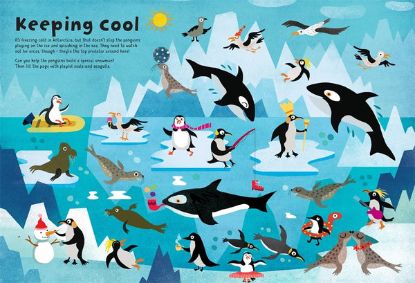 Sticker Safari : Ocean - Paperback