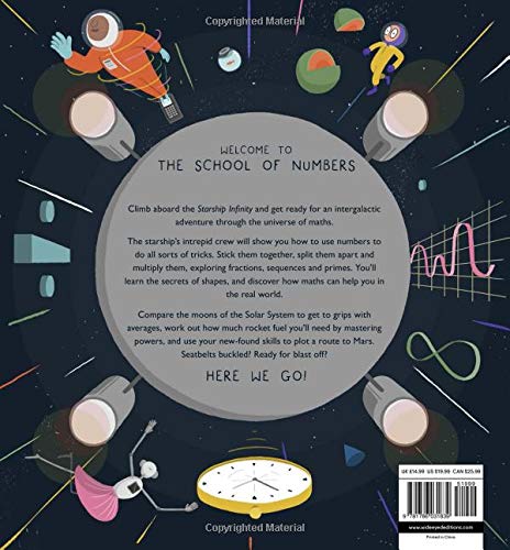 The School of Numbers : A Galaxy of Maths - Hardback