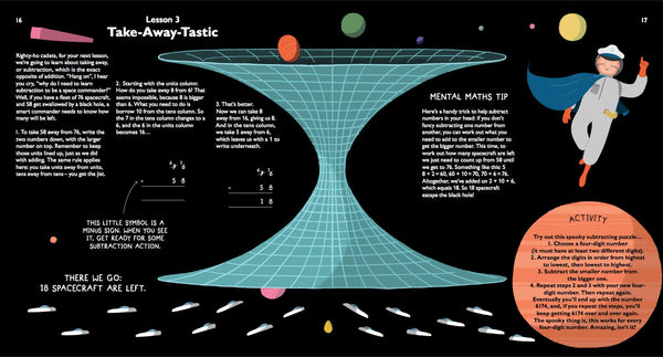The School of Numbers : A Galaxy of Maths - Hardback