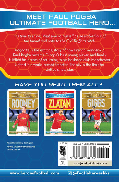 Ultimate Football Heroes : Pogba - Paperback