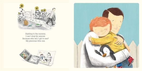 When Daddy Goes to Work - Board Book