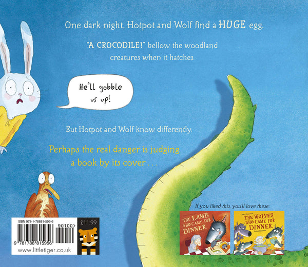 The Crocodile Who Came for Dinner - Hardback