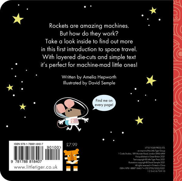 How It Works : Rocket - Board Book