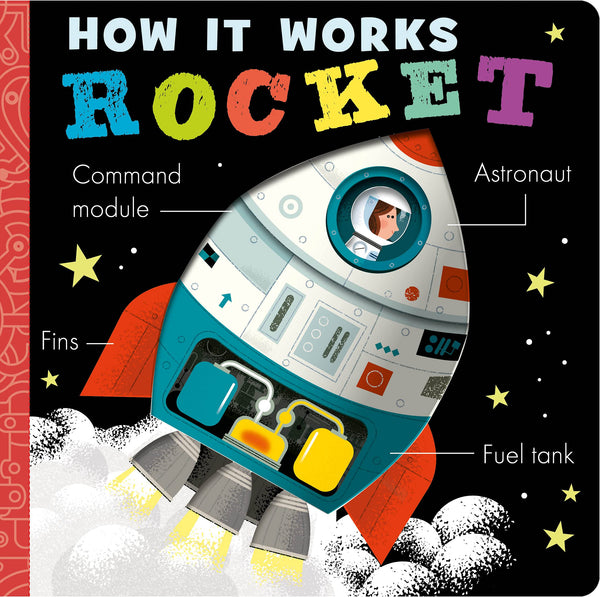 How It Works : Rocket - Board Book