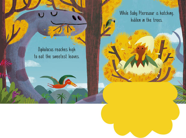 Hide and Seek With the Dinosaurs - Board Book
