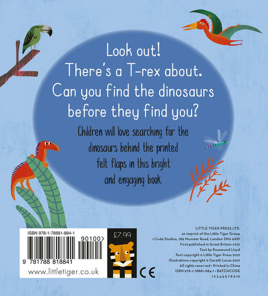 Hide and Seek With the Dinosaurs - Board Book