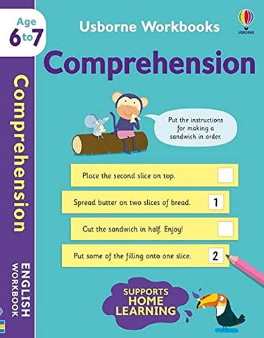 Usborne Workbooks : Comprehension 6-7 - Paperback