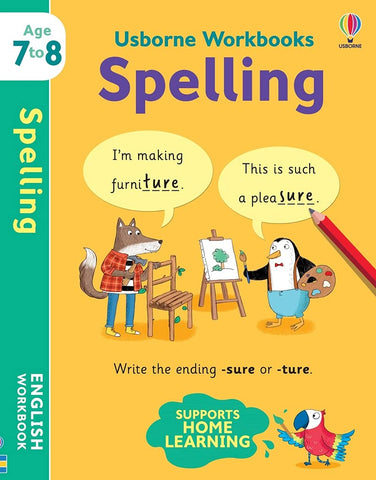Usborne Workbooks : Spelling 8-9 - Paperback