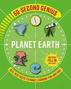 60-Second Genius - Planet Earth: Bite-size facts to make learning fun and fast - Paperback