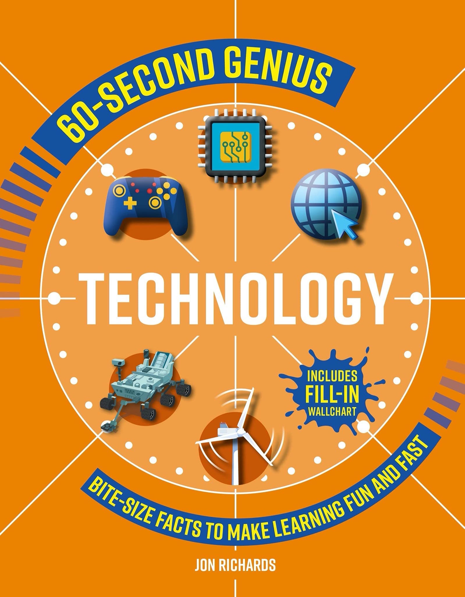 60-Second Genius - Technology: Bite-size facts to make learning fun and fast - Paperback
