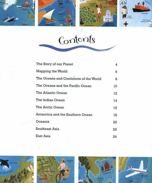 World Atlas by Barefoot Books - Kool Skool The Bookstore