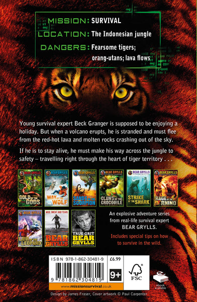 Mission Survival #4 : Tracks of the Tiger - Paperback