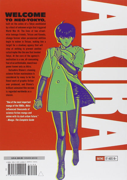 Akira : Volume 1 (Graphic Novel) - Paperback