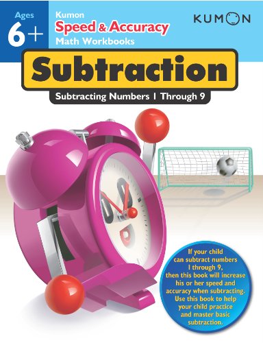 Kumon Workbooks : Kumon Speed & Accuracy Subtracting Numbers 1-9 - Paperback